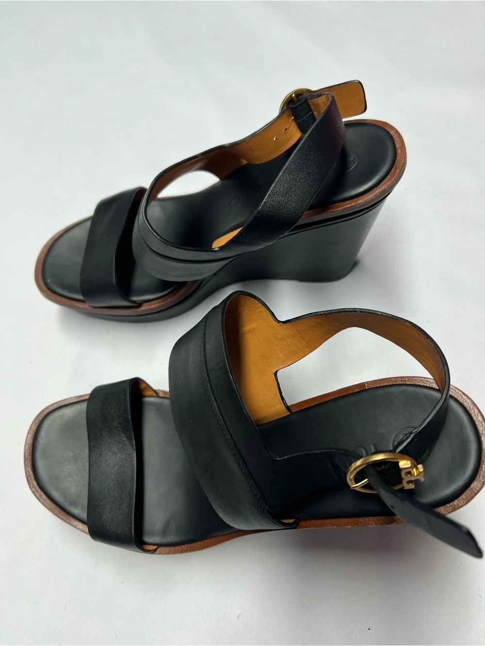Tory Burch Selby wedge sandals 9M